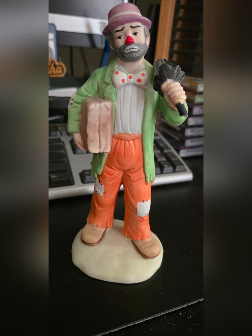 Vintage Flambro Emmett Kelley JR